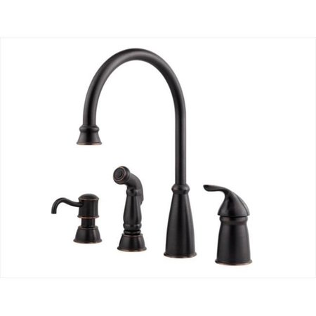 PRICE PFISTER Price Pfister GT264CBY Avalon 1-Handle Kitchen Faucet in Tuscan Bronze GT264CBY